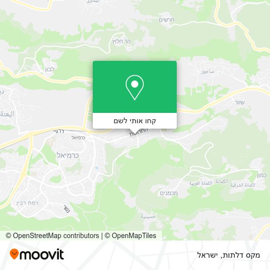 מפת מקס דלתות