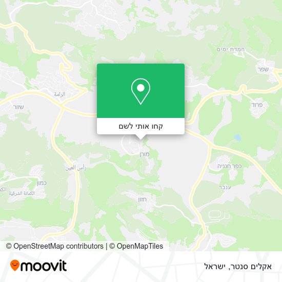 מפת אקלים סנטר