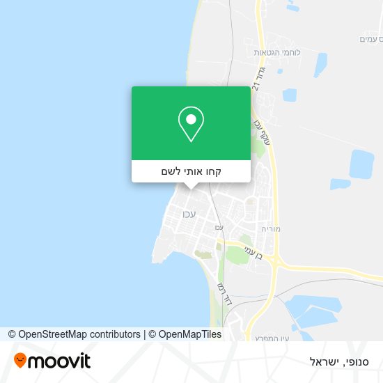 מפת סנופי