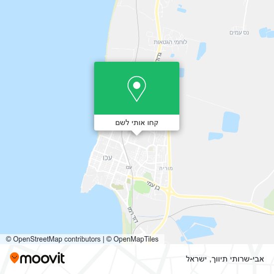 מפת אבי-שרותי תיווך