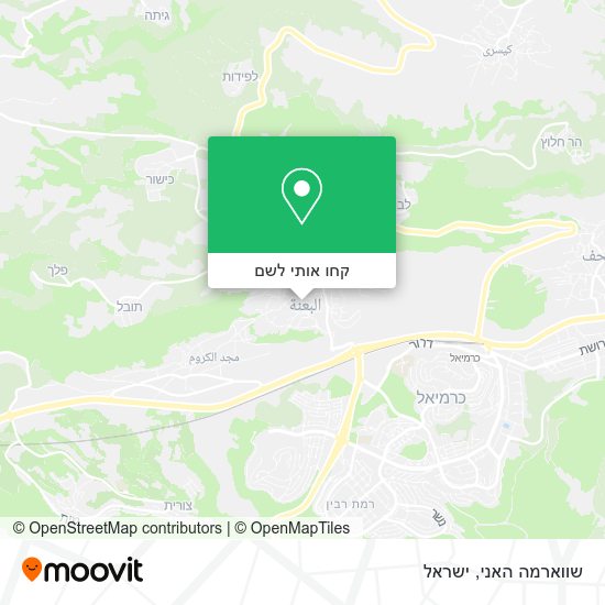 מפת שווארמה האני