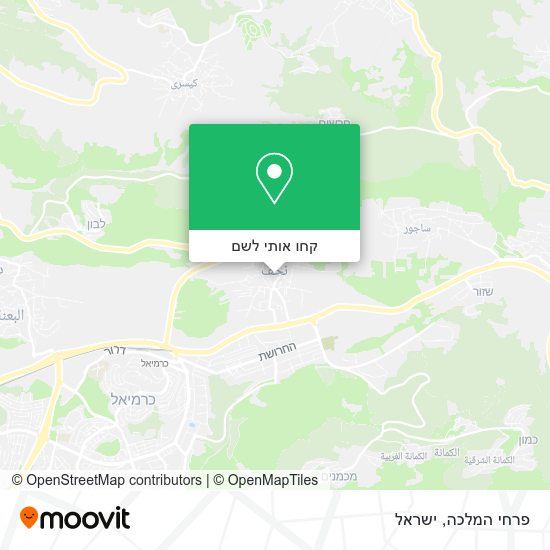 מפת פרחי המלכה