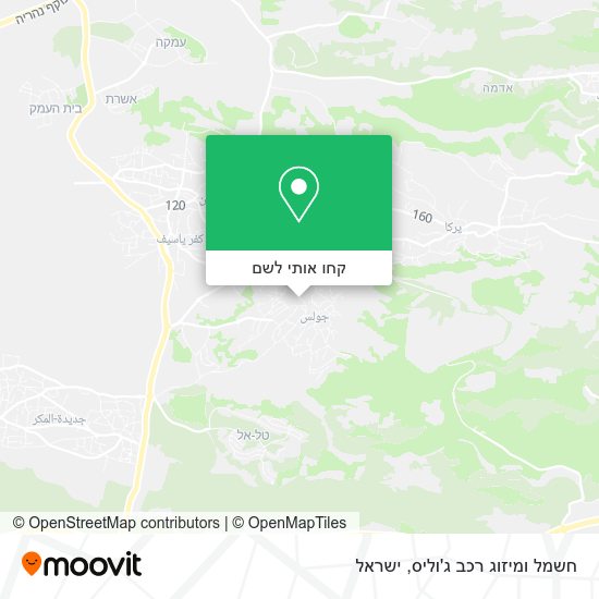 מפת חשמל ומיזוג רכב ג'וליס