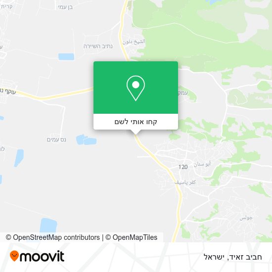 מפת חביב זאיד