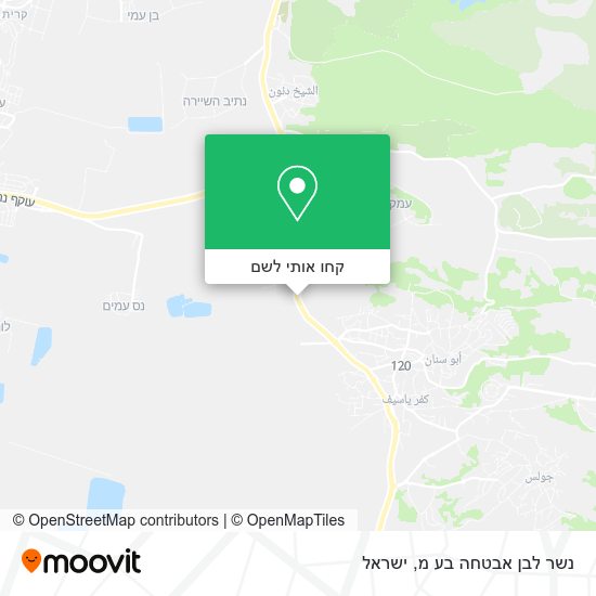 מפת נשר לבן אבטחה בע מ