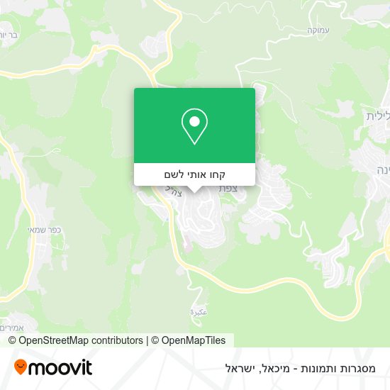 מפת מסגרות ותמונות - מיכאל