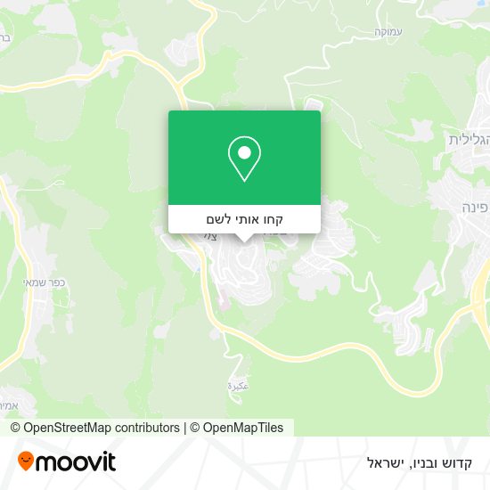 מפת קדוש ובניו