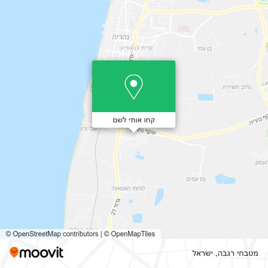 מפת מטבחי רגבה