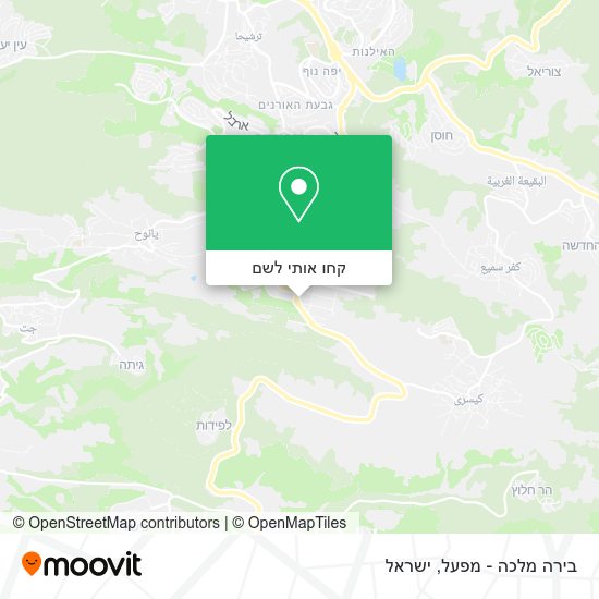 מפת בירה מלכה - מפעל