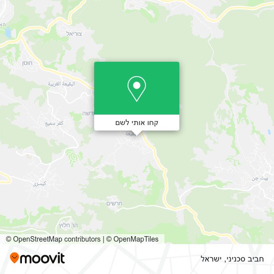 מפת חביב סכניני