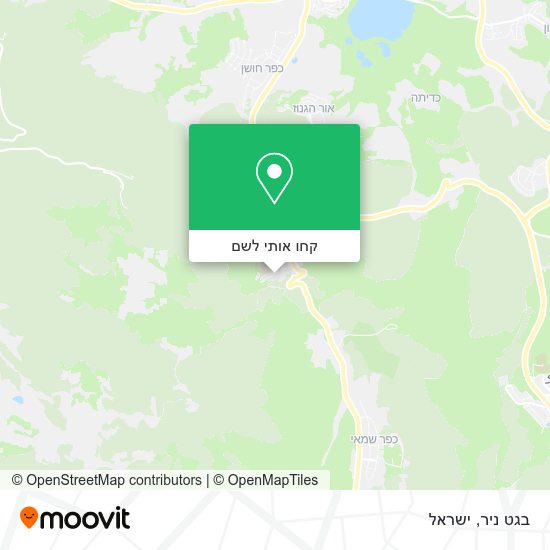מפת בגט ניר
