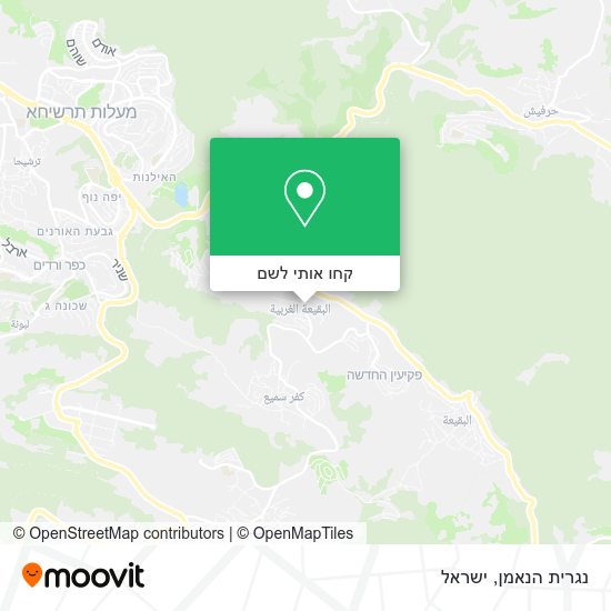 מפת נגרית הנאמן