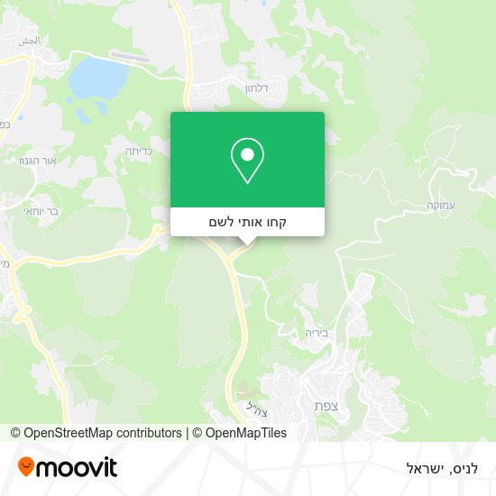 מפת לניס