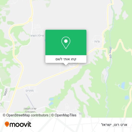 מפת ארט רוט