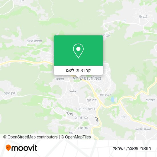 מפת הווארי שאכר