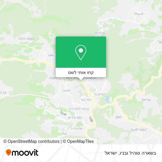 מפת בשארה סוהיל ובניו