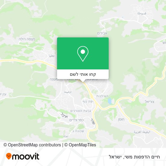 מפת חיים הדפסות משי
