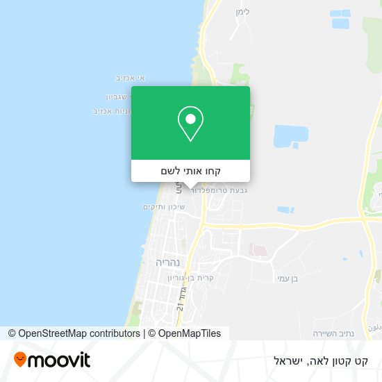 מפת קט קטון לאה