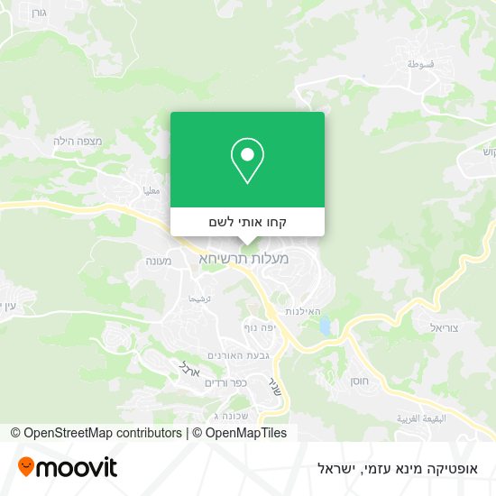 מפת אופטיקה מינא עזמי