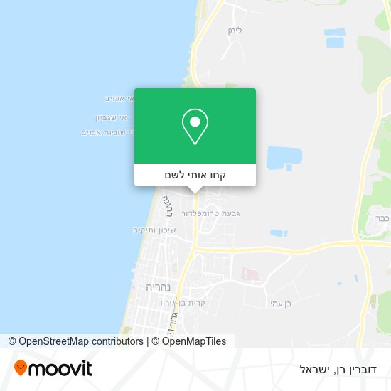 מפת דוברין רן