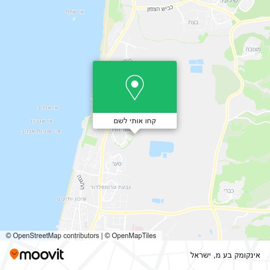 מפת אינקומק בע מ