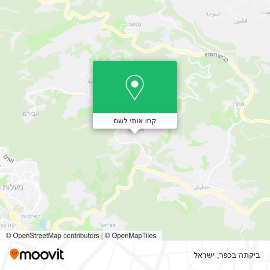 מפת ביקתה בכפר
