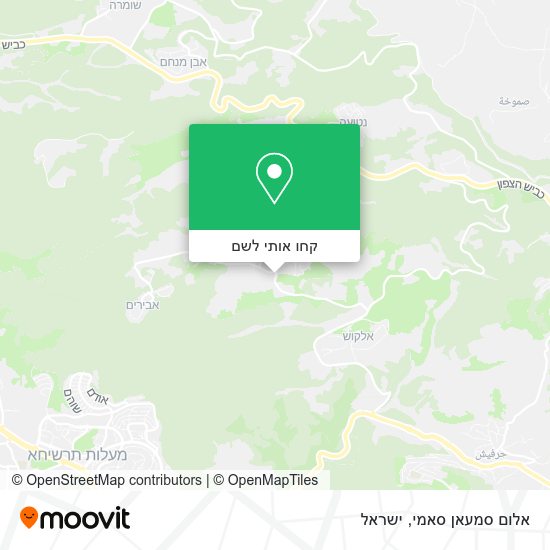 מפת אלום סמעאן סאמי