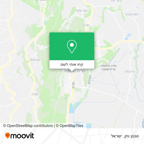 מפת סגנון וחן