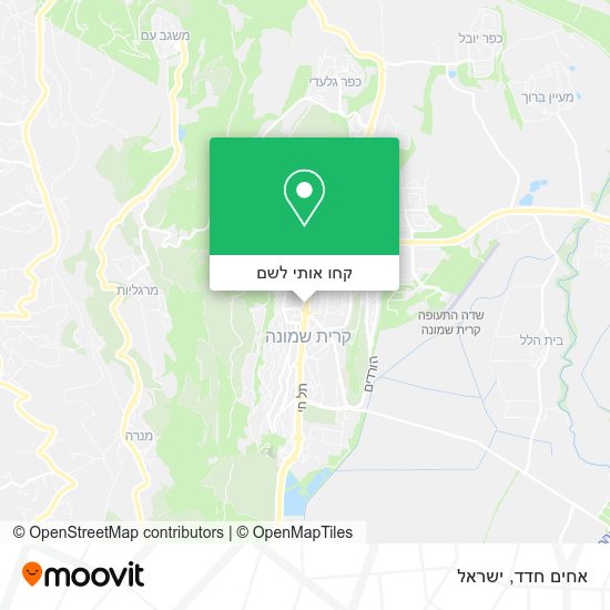 מפת אחים חדד
