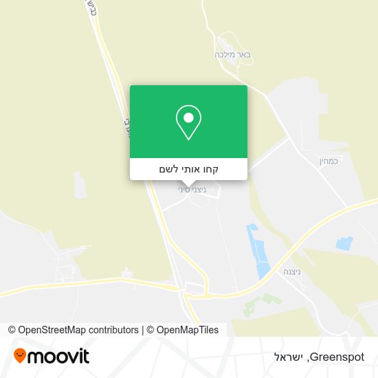 מפת Greenspot