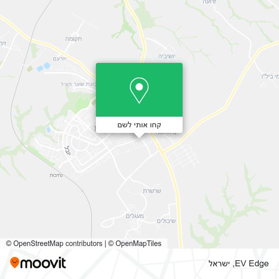 מפת EV Edge