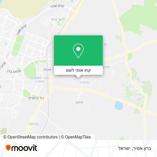 מפת ברון אמיר