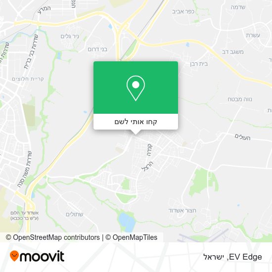מפת EV Edge