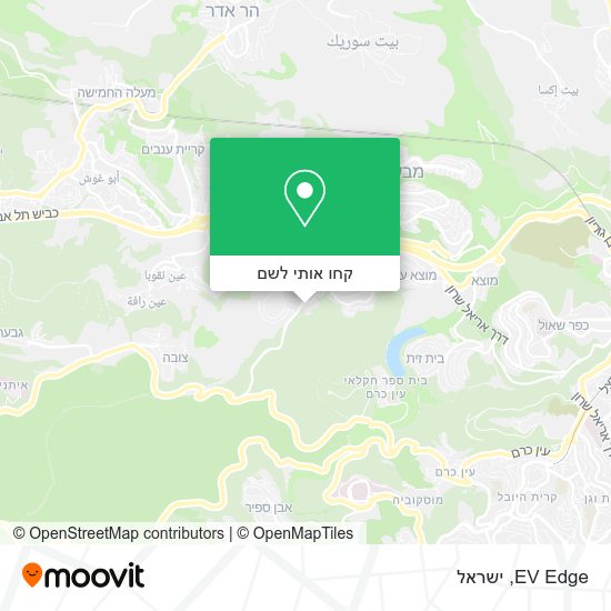 מפת EV Edge