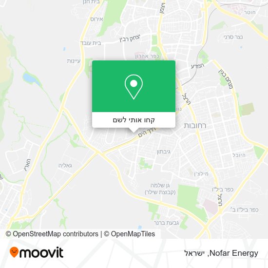 מפת Nofar Energy