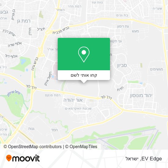 מפת EV Edge