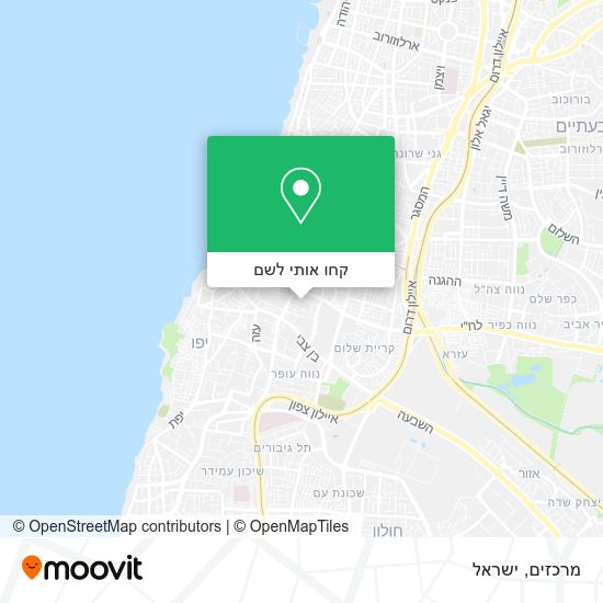 מפת מרכזים