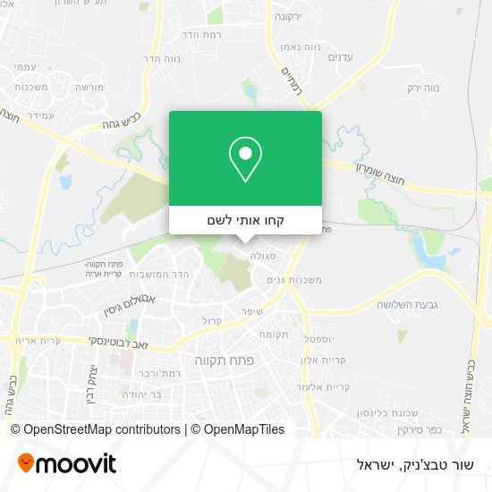 מפת שור טבצ'ניק