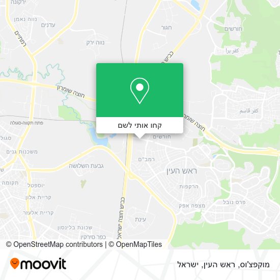 מפת מוקפצ'וס, ראש העין
