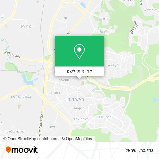 מפת גוזי בר