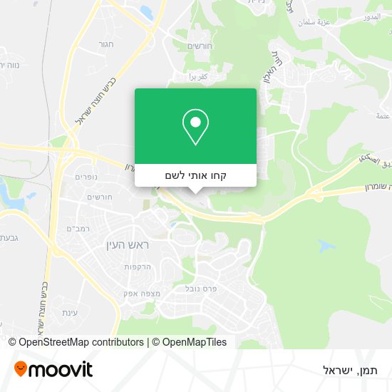 מפת תמן