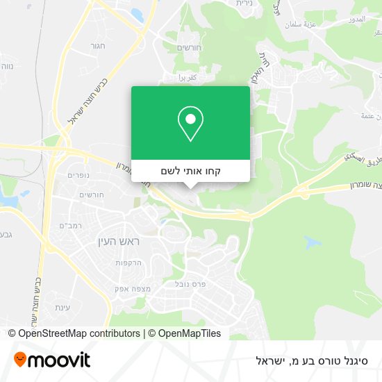 מפת סיגנל טורס בע מ