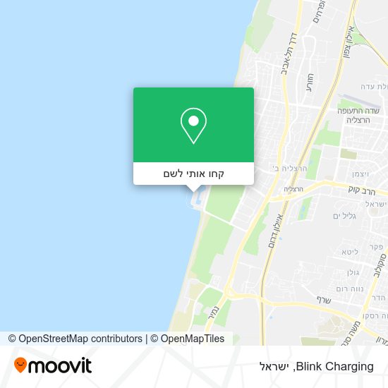 מפת Blink Charging