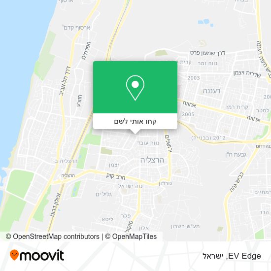מפת EV Edge