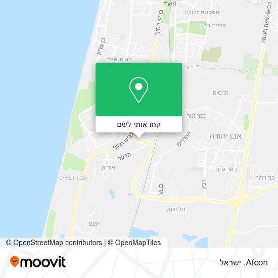 מפת Afcon