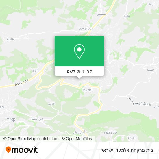 מפת בית מרקחת אלמג'ד