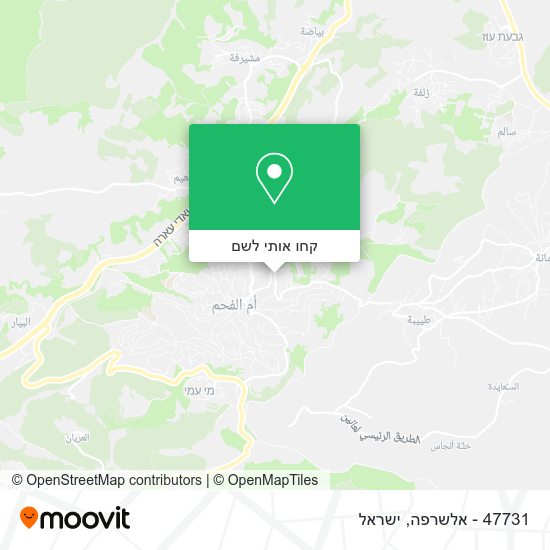 מפת 47731 - אלשרפה