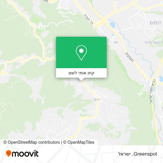 מפת Greenspot