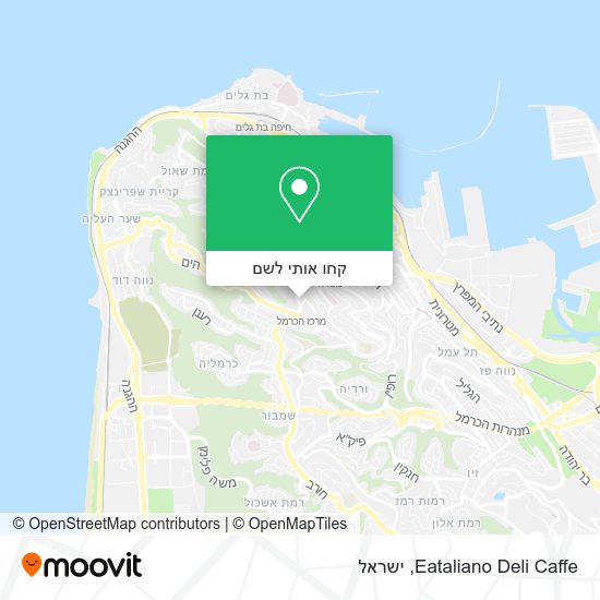 מפת Eataliano Deli Caffe
