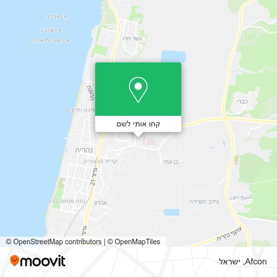 מפת Afcon